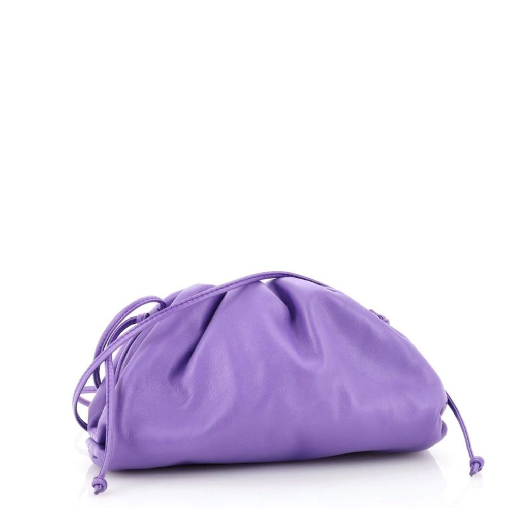 Bottega Veneta The Pouch Leather Mini Purple - Picture 2 of 6